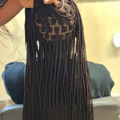 small-knotless-braids-dark-burgundy-brown-long